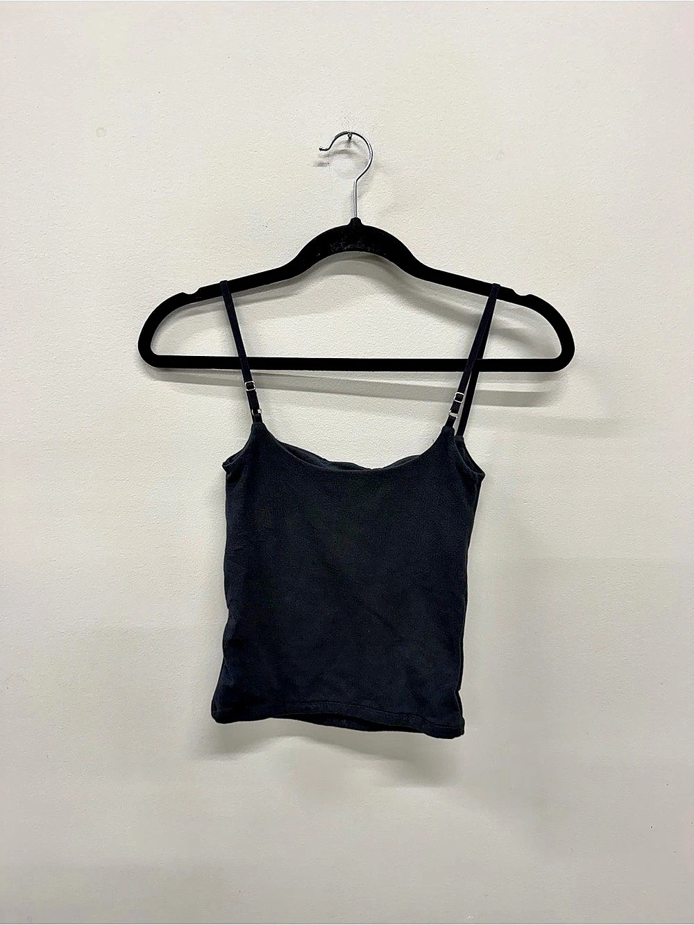 Abercrombie & Fitch Bra-Free 90s Cami Black XS